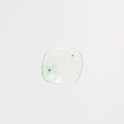 Sasaki shoko Glass works-角小皿-2
