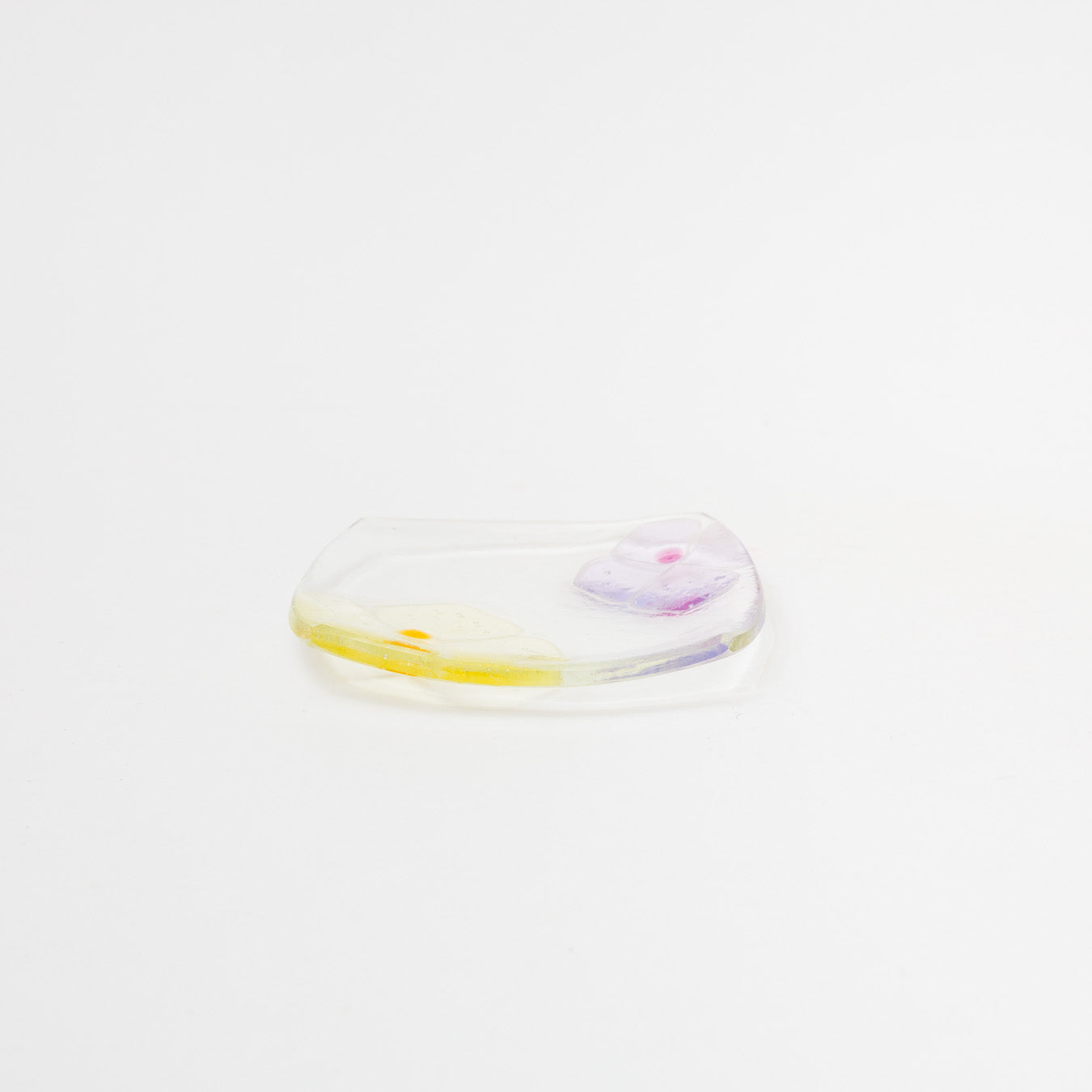 Sasaki shoko Glass works-角小皿-3