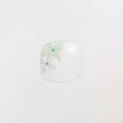 Sasaki shoko Glass works-角小皿-4