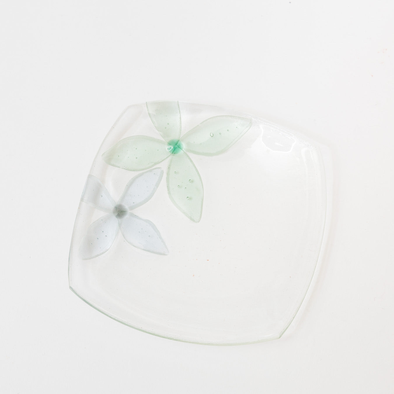 Sasaki shoko Glass works-角小皿-4