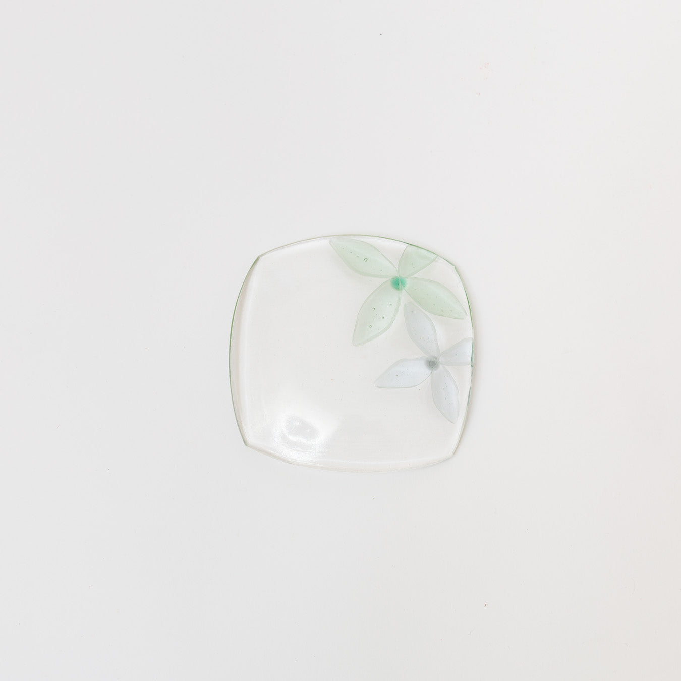 Sasaki shoko Glass works-角小皿-4
