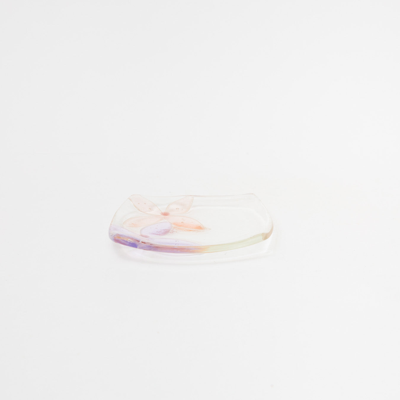 Sasaki shoko Glass works-角小皿-5