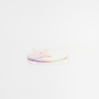 Sasaki shoko Glass works-角小皿-5