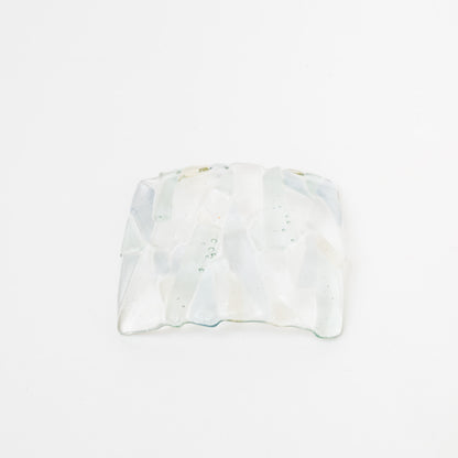 Sasaki shoko Glass works-マーブル角皿<A>
