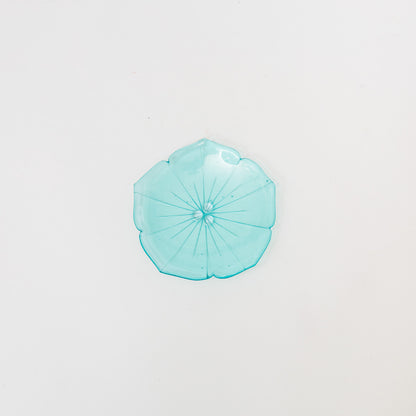 Sasaki shoko Glass works-花形小皿-3