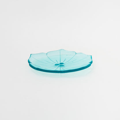 Sasaki shoko Glass works-花形小皿-3