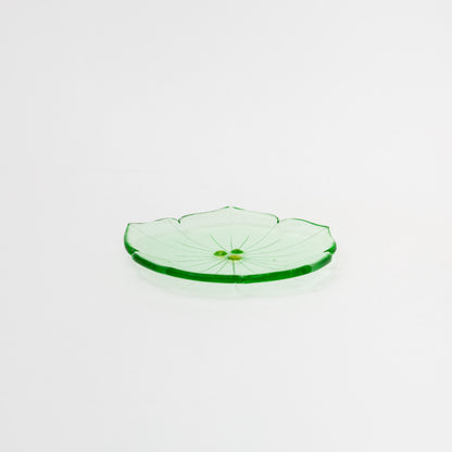 Sasaki shoko Glass works-花形小皿-7
