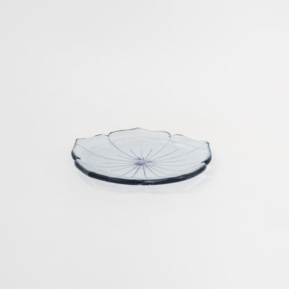 Sasaki shoko Glass works-花形小皿-11