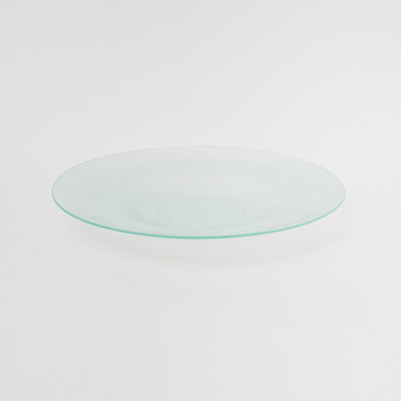 Sasaki shoko Glass works-型板硝子リム大皿