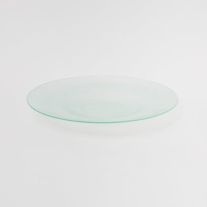 Sasaki shoko Glass works-型板硝子リム大皿