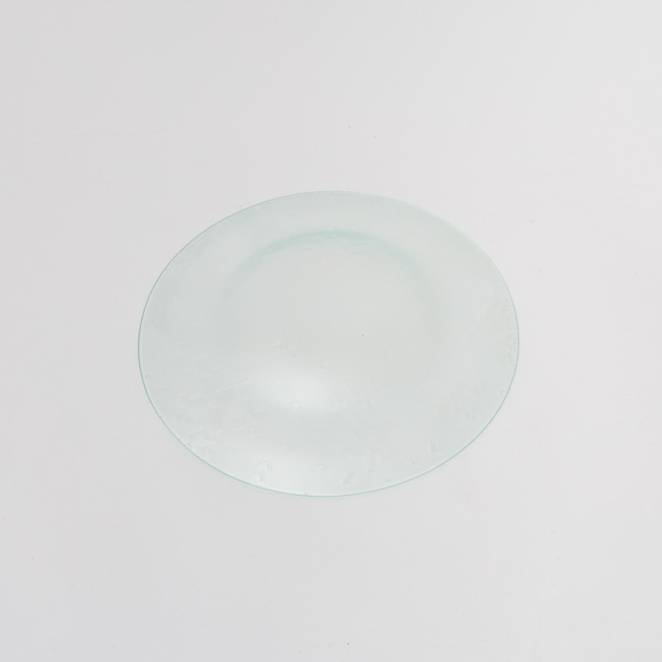 Sasaki shoko Glass works-型板硝子リム大皿