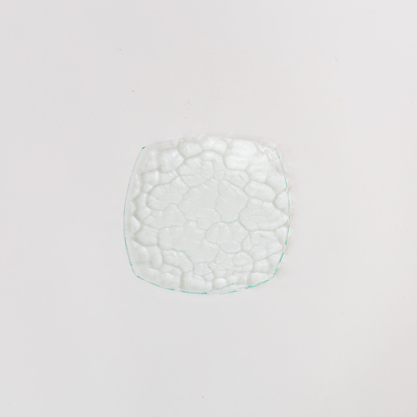 Sasaki shoko Glass works-型板硝子　中皿-1