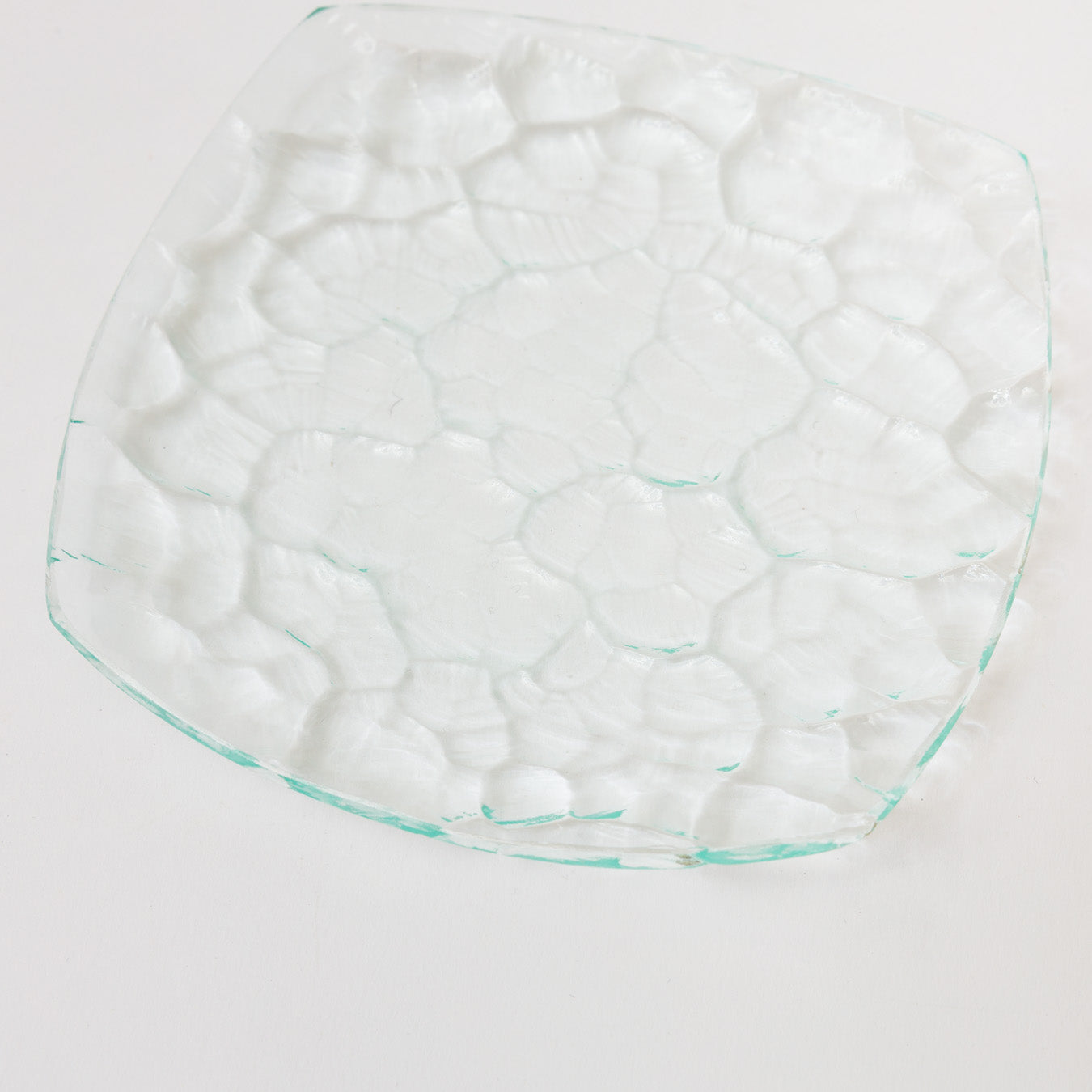 Sasaki shoko Glass works-型板硝子　中皿-1