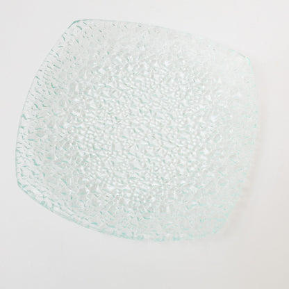 Sasaki shoko Glass works-型板硝子　中皿-2
