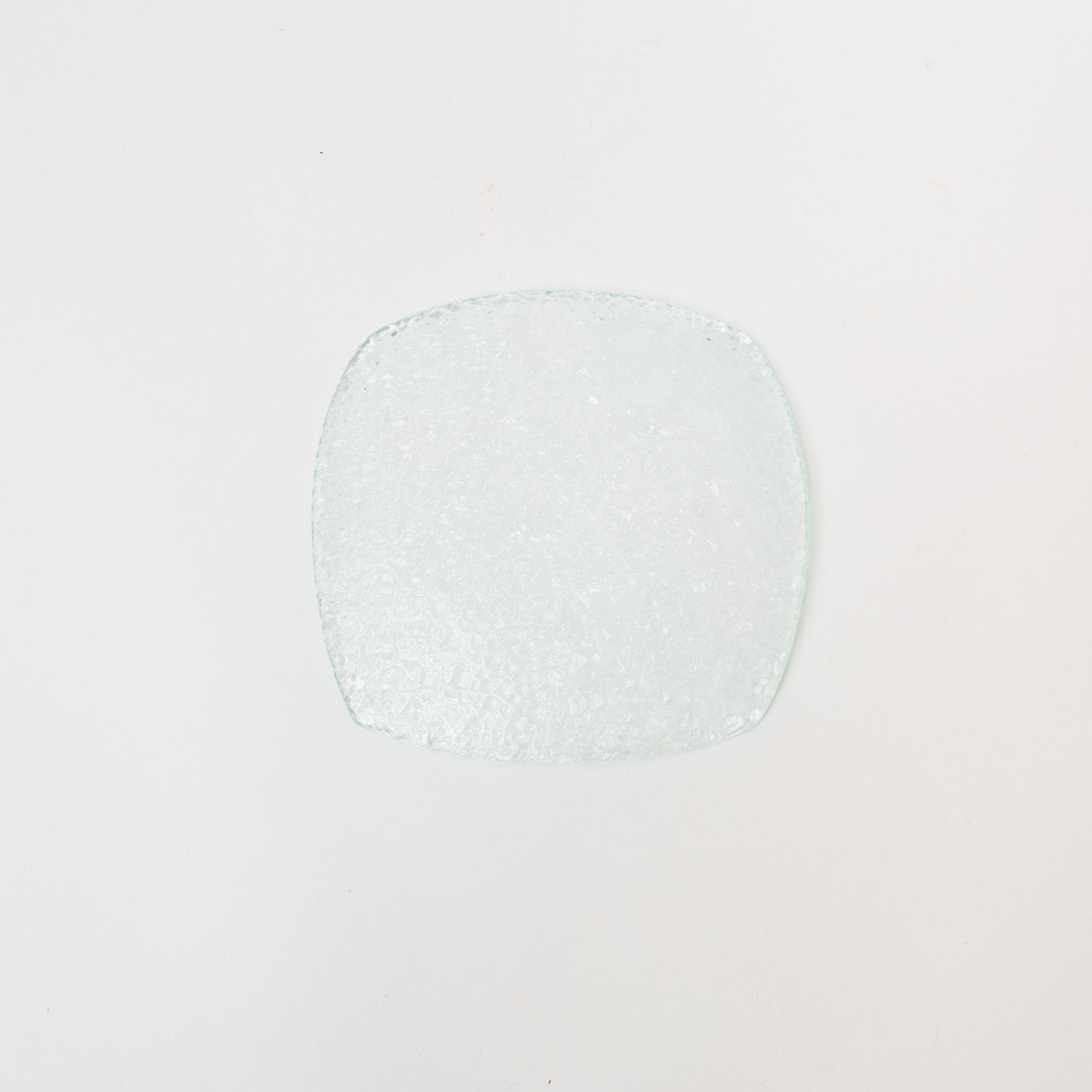 Sasaki shoko Glass works-型板硝子　中皿-2