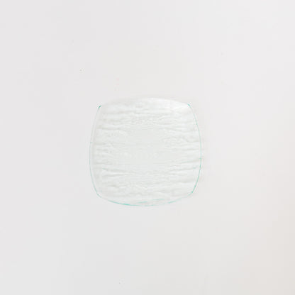 Sasaki shoko Glass works-型板硝子　中皿-3