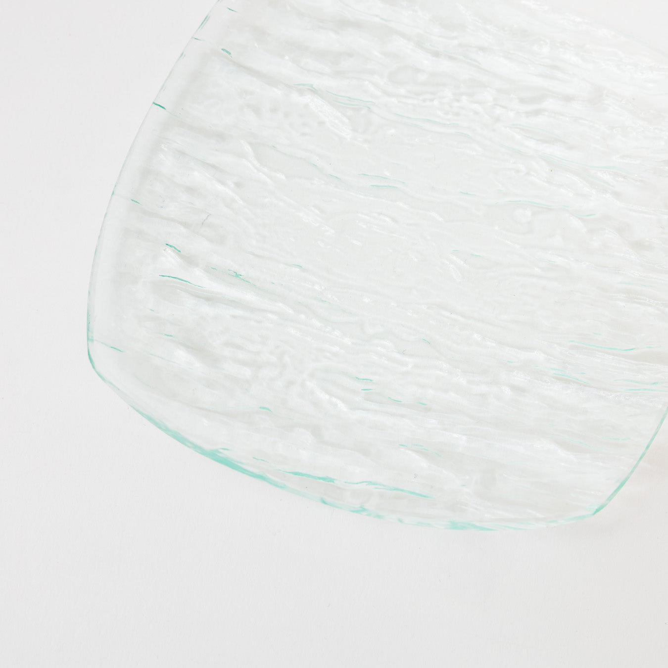Sasaki shoko Glass works-型板硝子　中皿-3