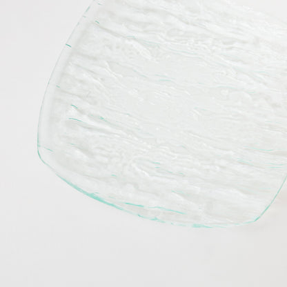 Sasaki shoko Glass works-型板硝子　中皿-3
