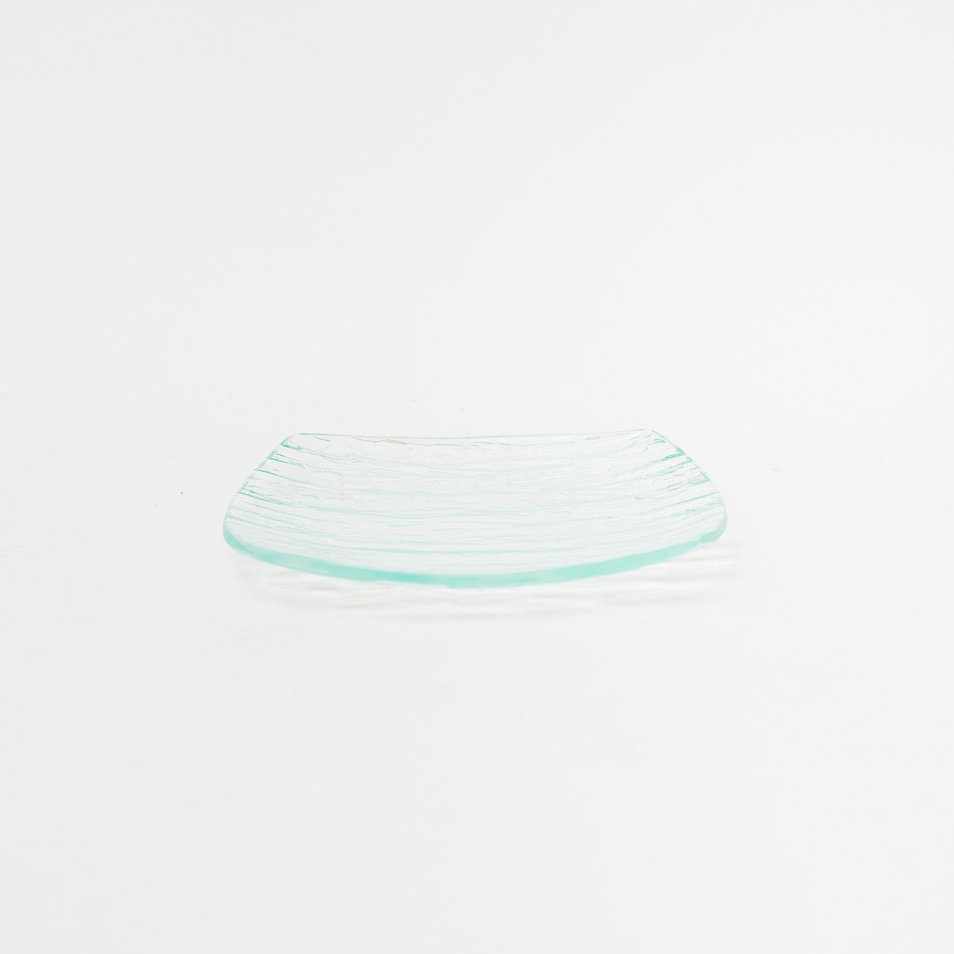 Sasaki shoko Glass works-型板硝子　中皿-3