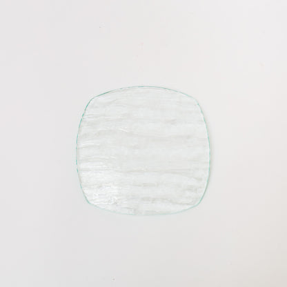 Sasaki shoko Glass works-型板硝子　中皿-3