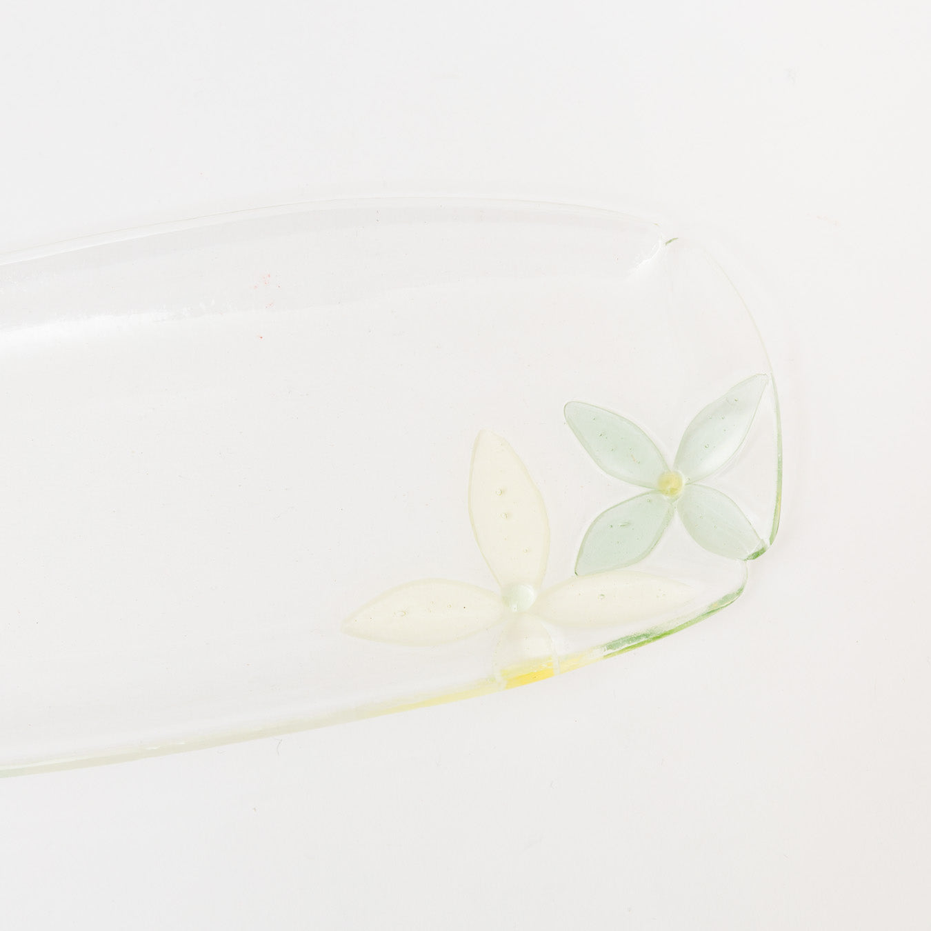 Sasaki shoko Glass works-花形長皿-1