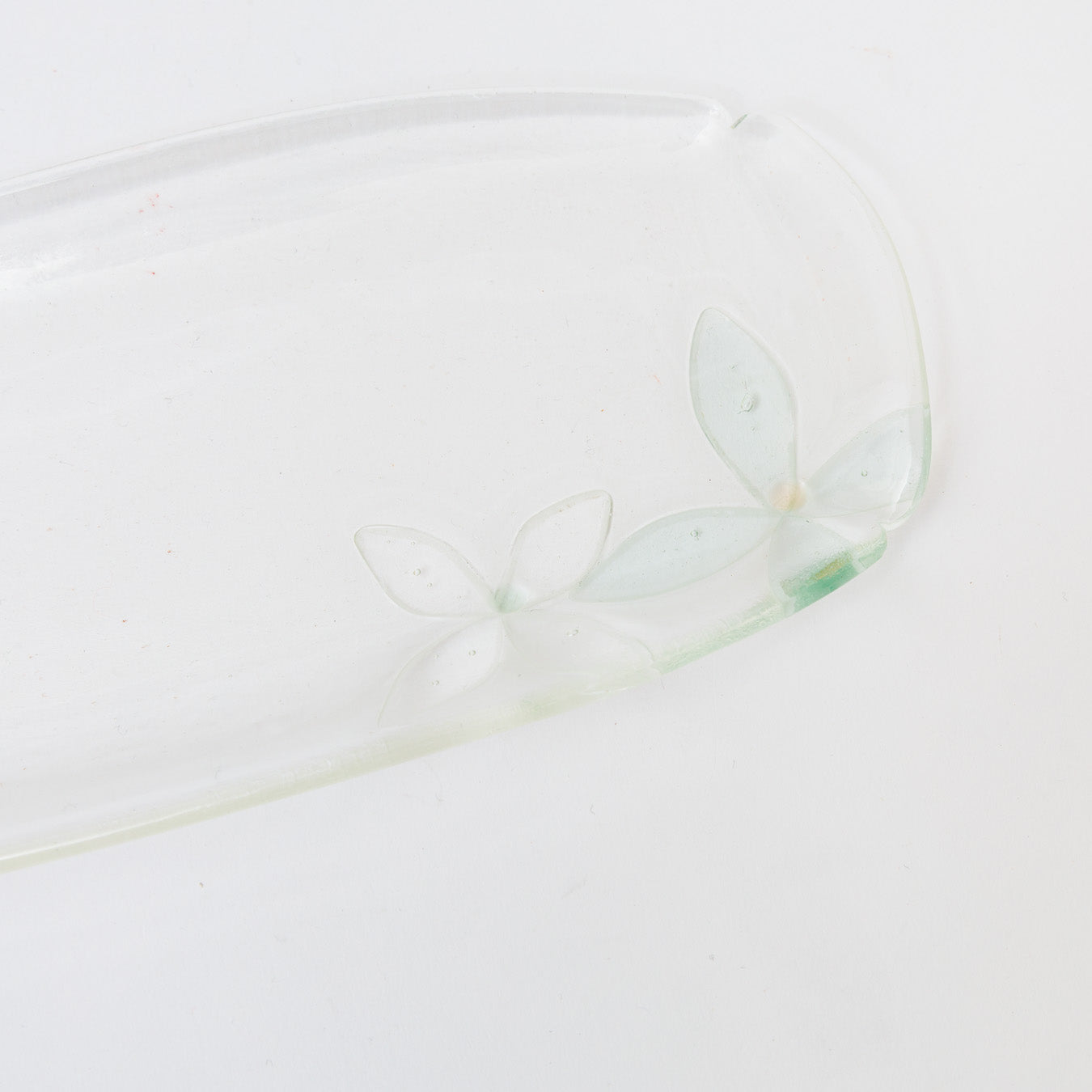 Sasaki shoko Glass works-花形長皿-2