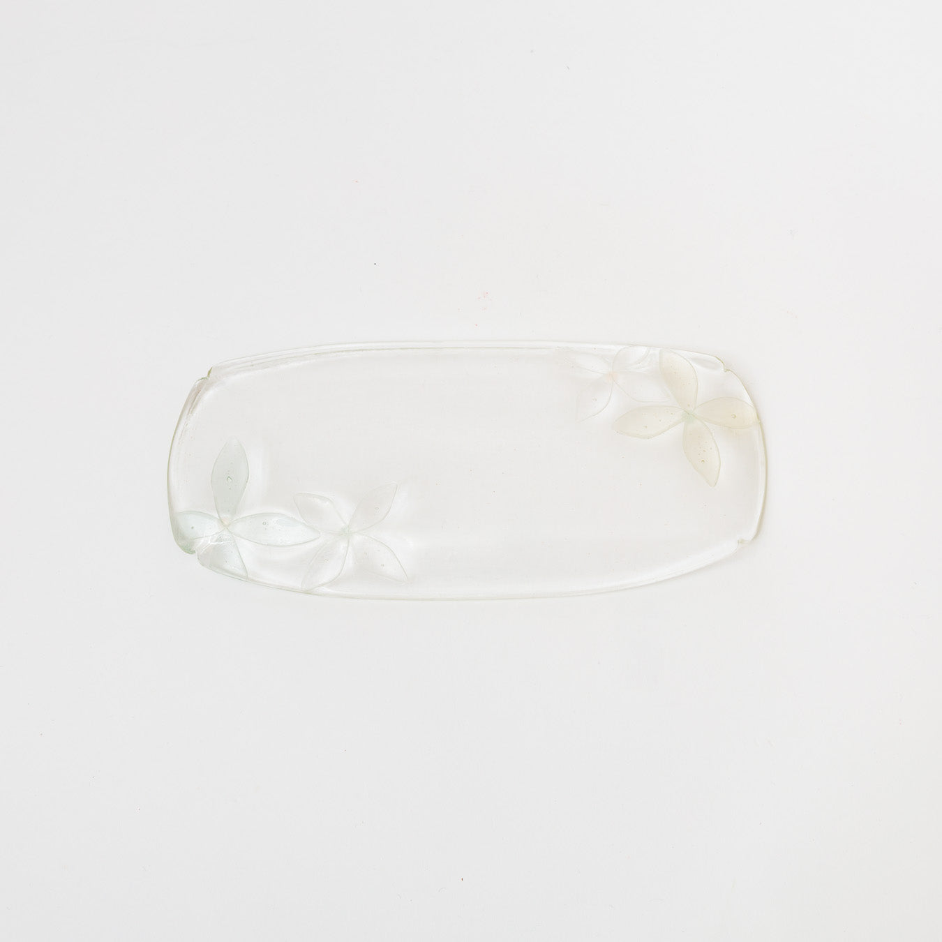 Sasaki shoko Glass works-花形長皿-2