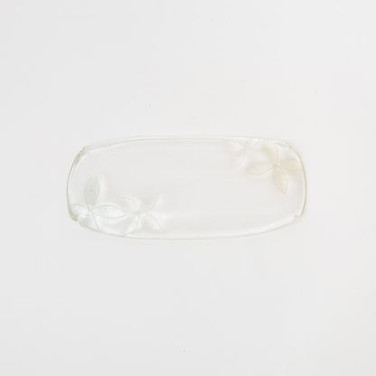 Sasaki shoko Glass works-花形長皿-2