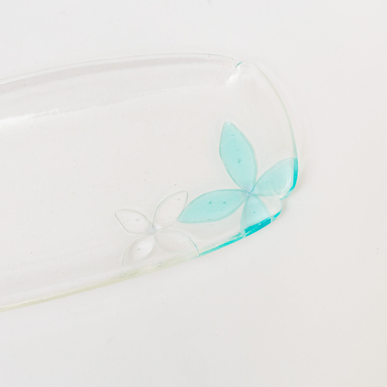 Sasaki shoko Glass works-花形長皿-3