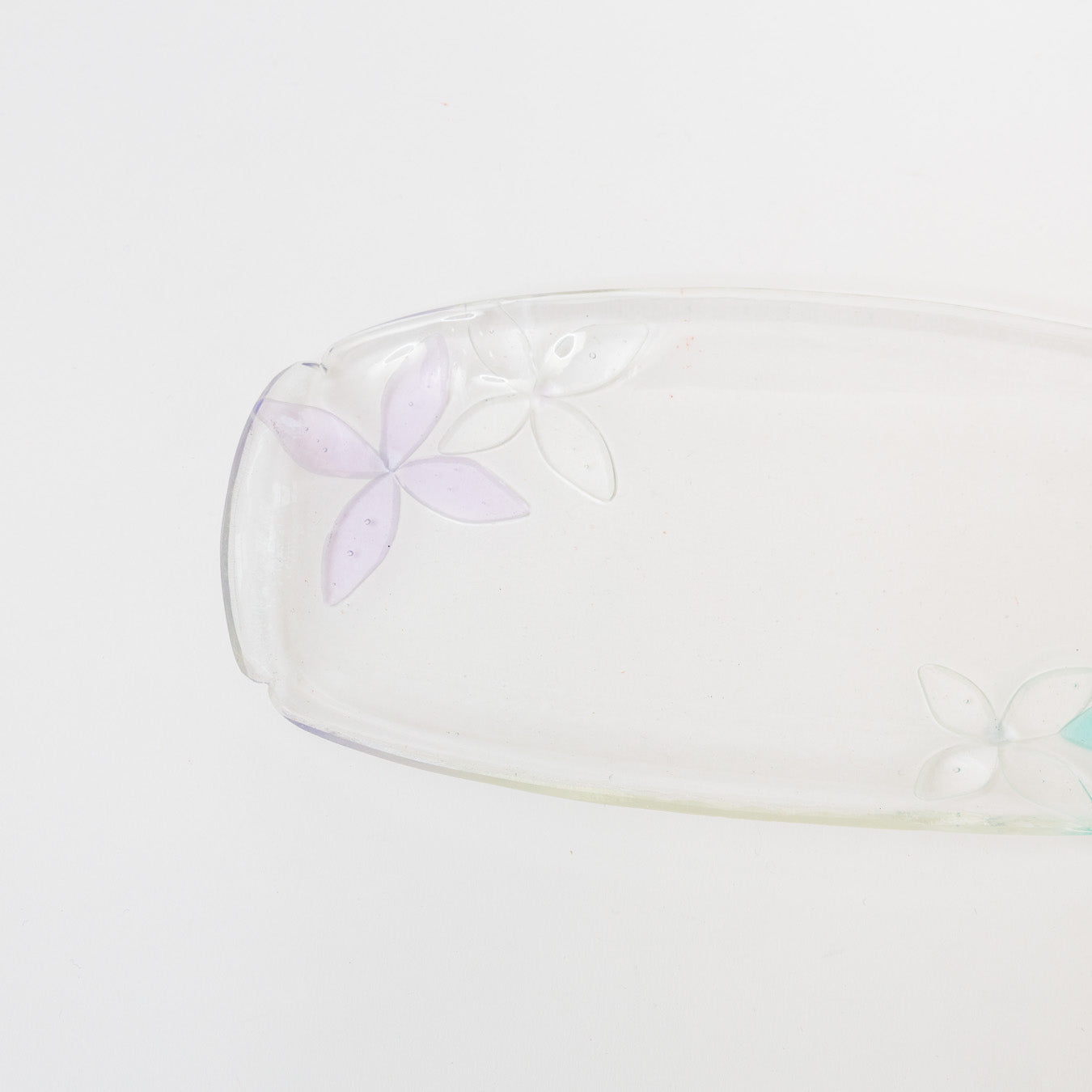Sasaki shoko Glass works-花形長皿-3
