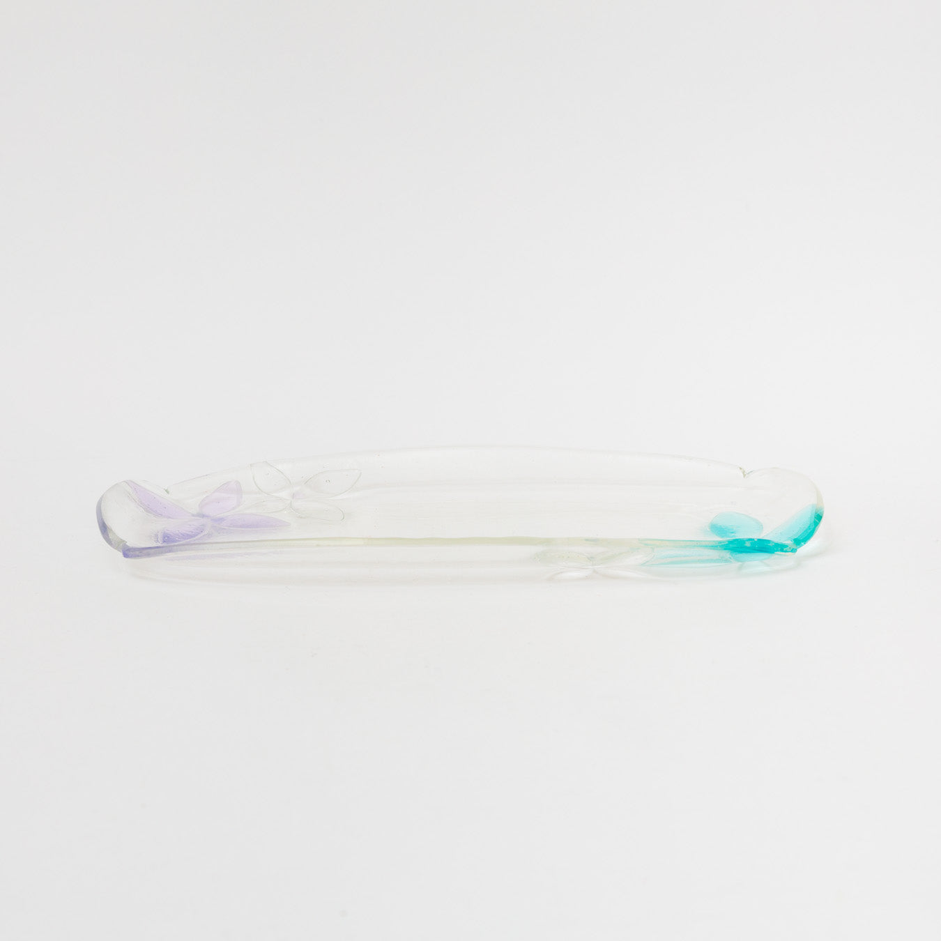 Sasaki shoko Glass works-花形長皿-3