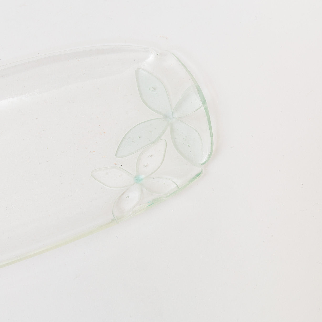 Sasaki shoko Glass works-花形長皿-4