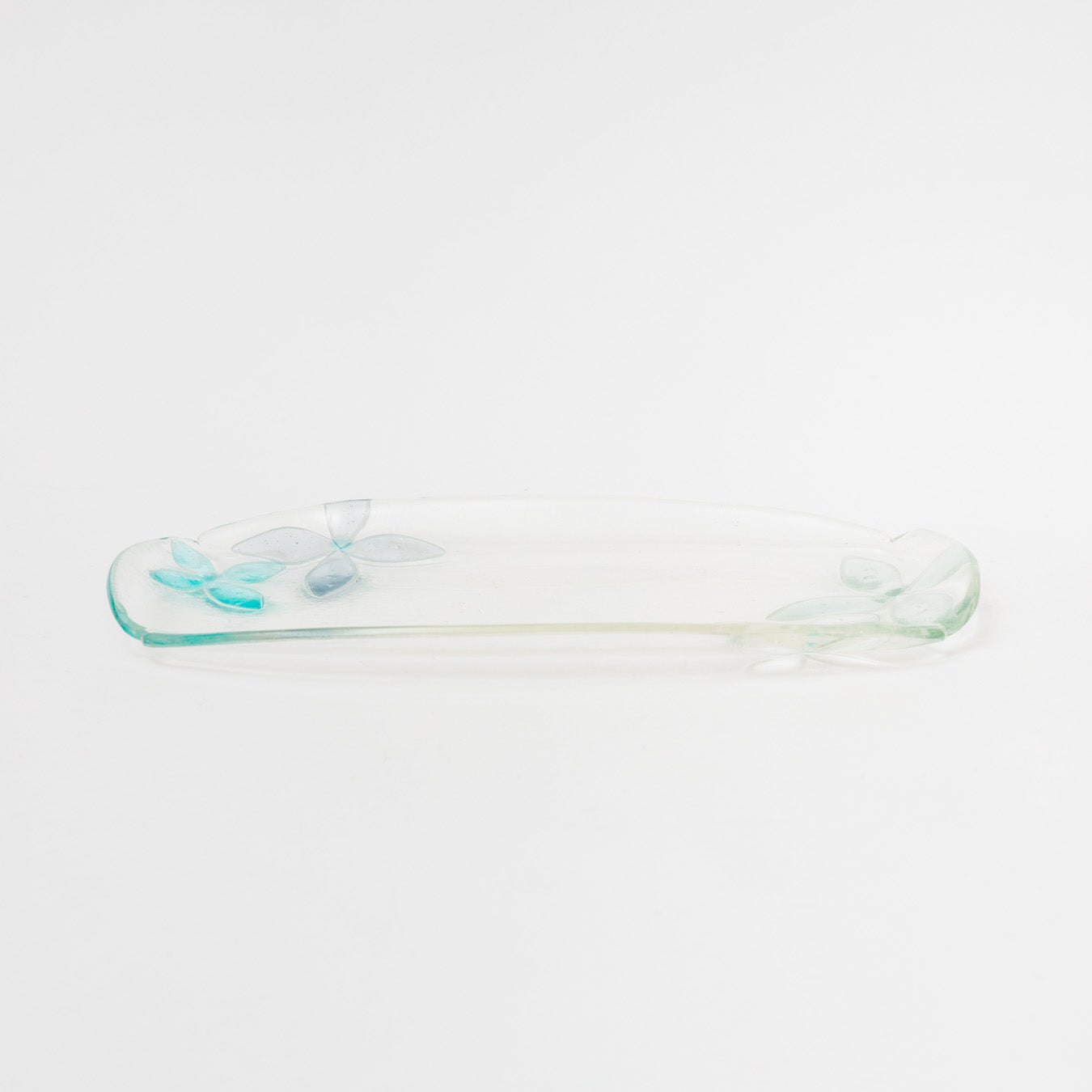 Sasaki shoko Glass works-花形長皿-4