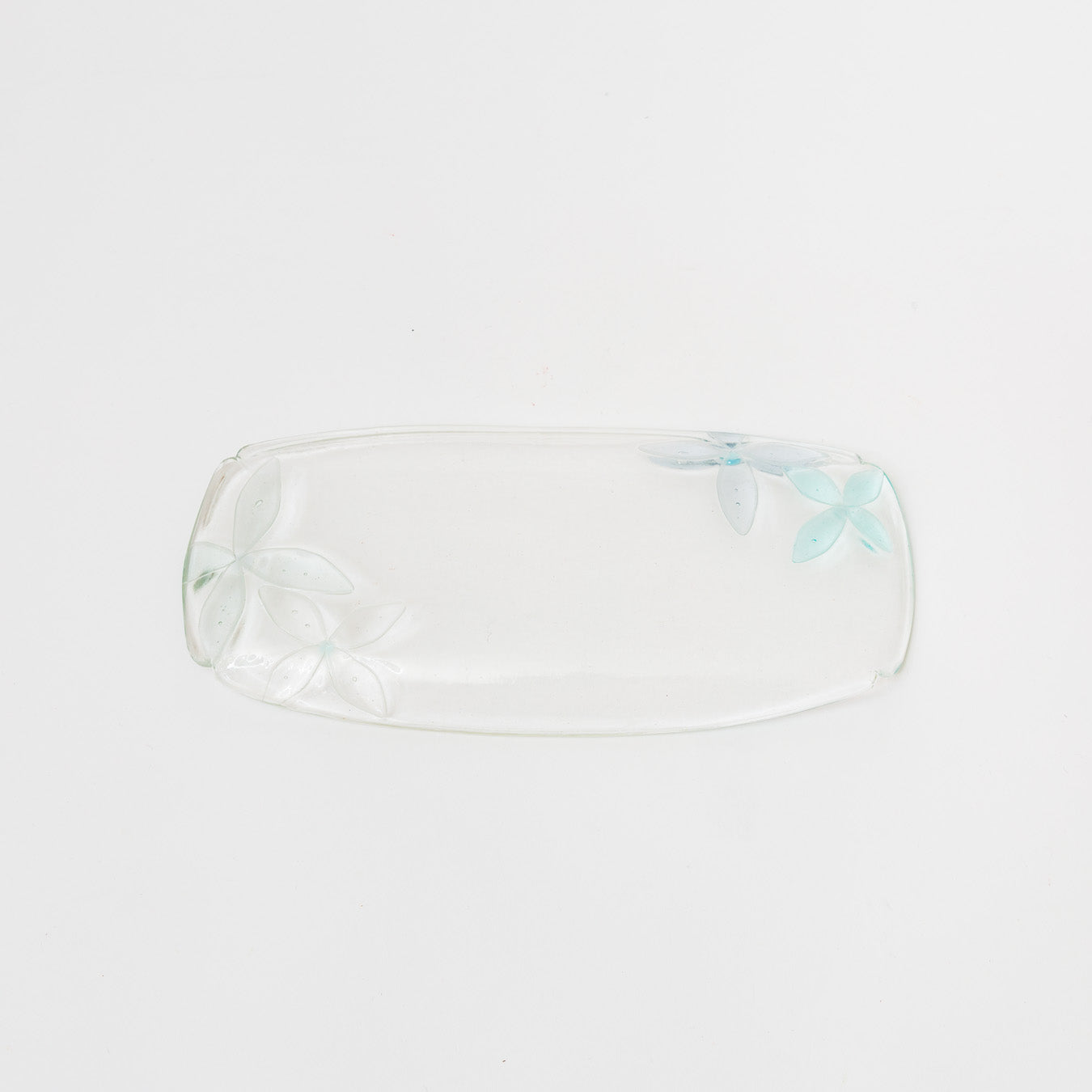 Sasaki shoko Glass works-花形長皿-4