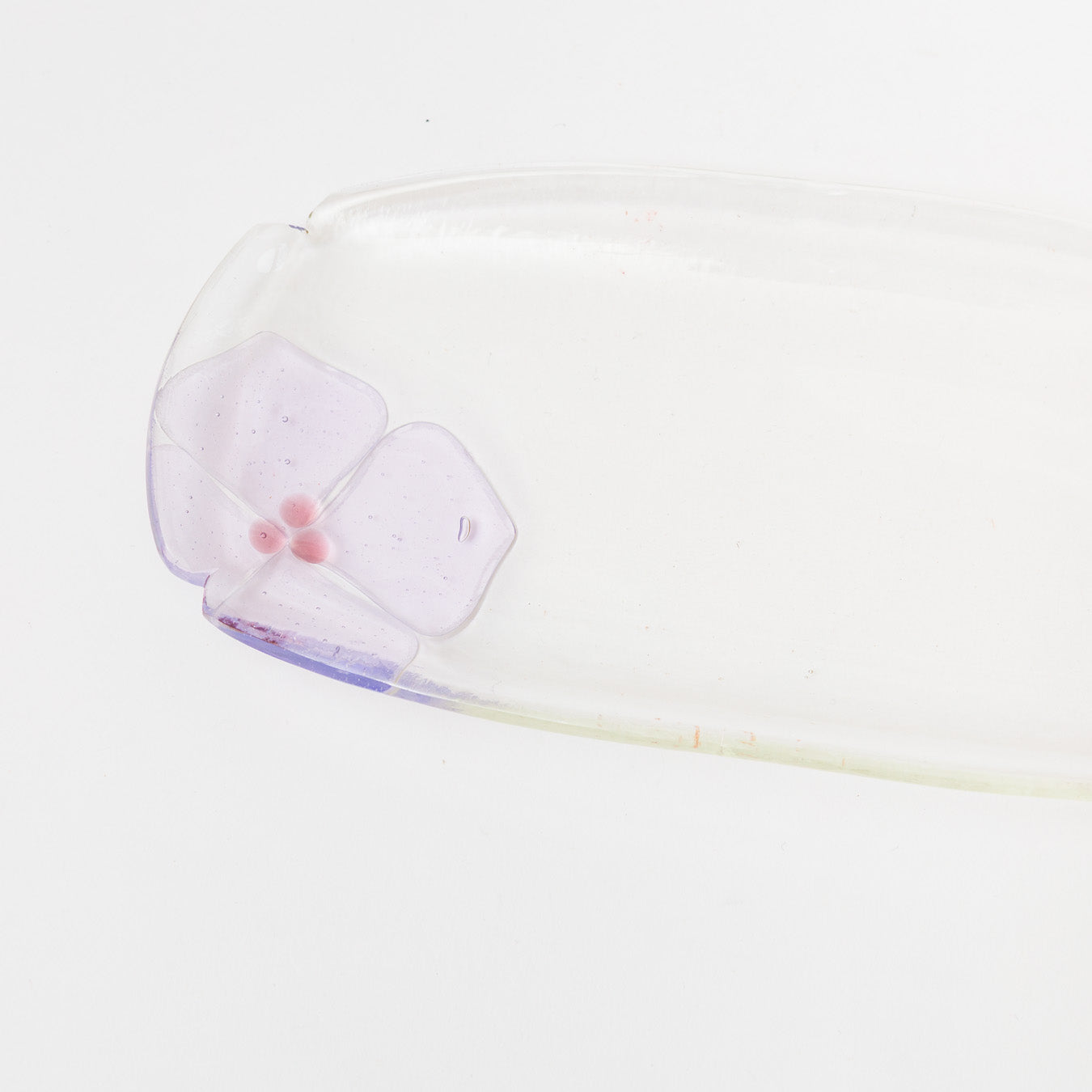 Sasaki shoko Glass works-花形長皿-5