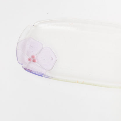 Sasaki shoko Glass works-花形長皿-5
