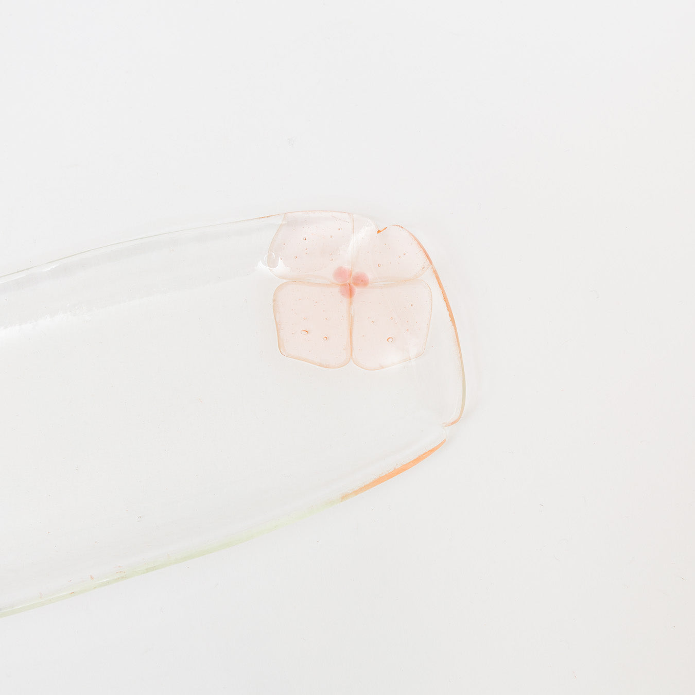 Sasaki shoko Glass works-花形長皿-5