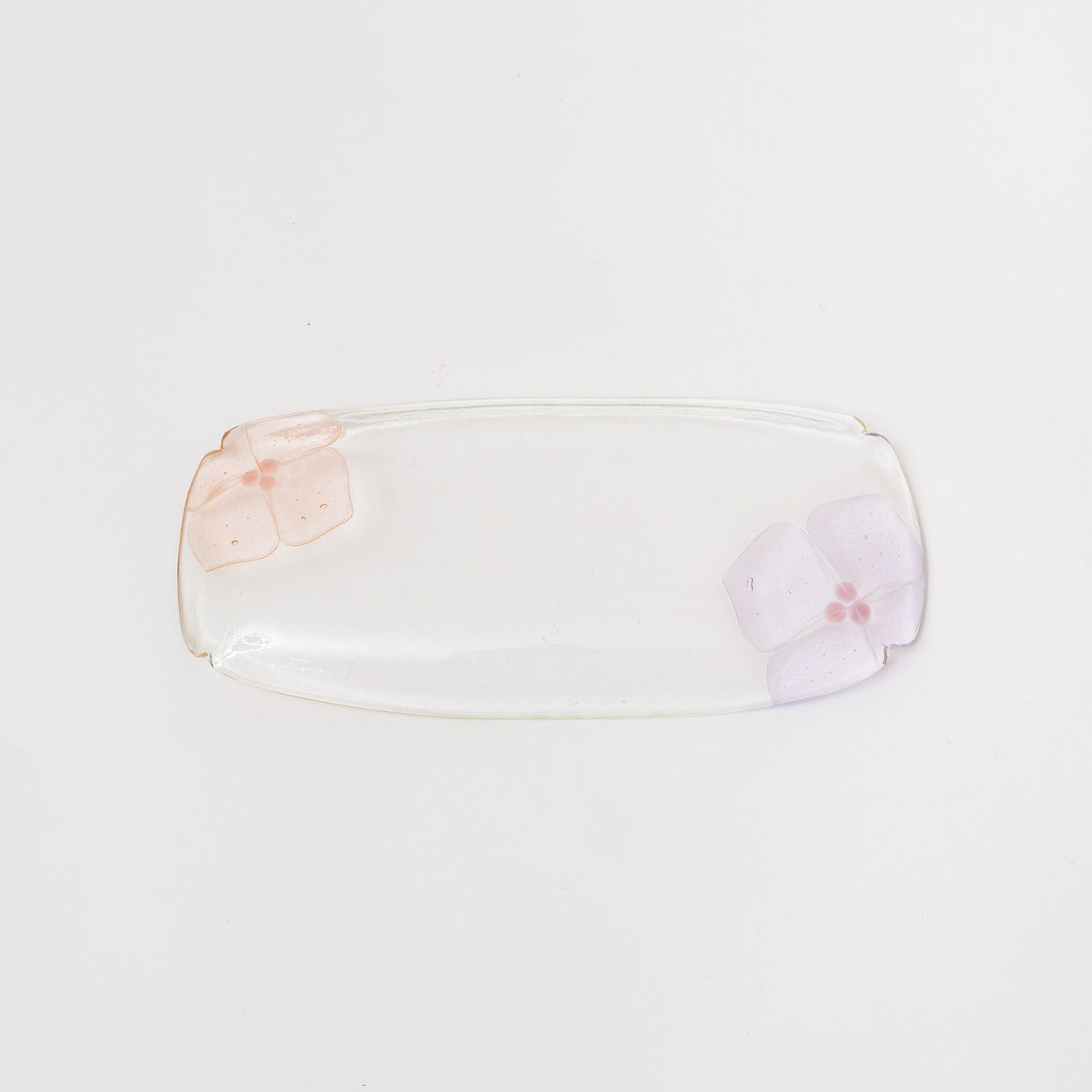 Sasaki shoko Glass works-花形長皿-5