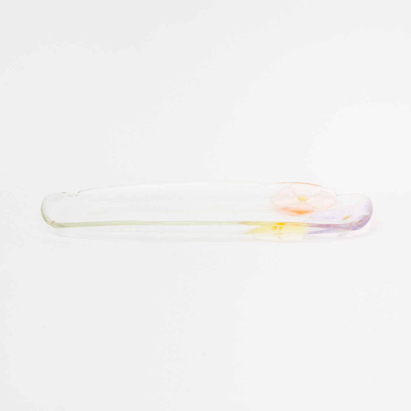 Sasaki shoko Glass works-花形長皿-6