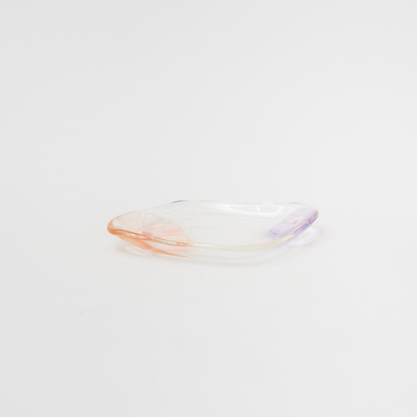 Sasaki shoko Glass works-ひし型皿-1