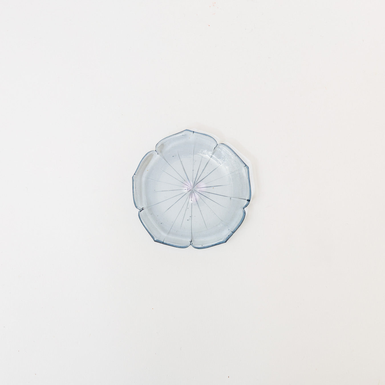 Sasaki shoko Glass works-花形豆皿