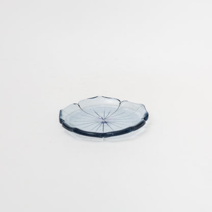 Sasaki shoko Glass works-花形豆皿