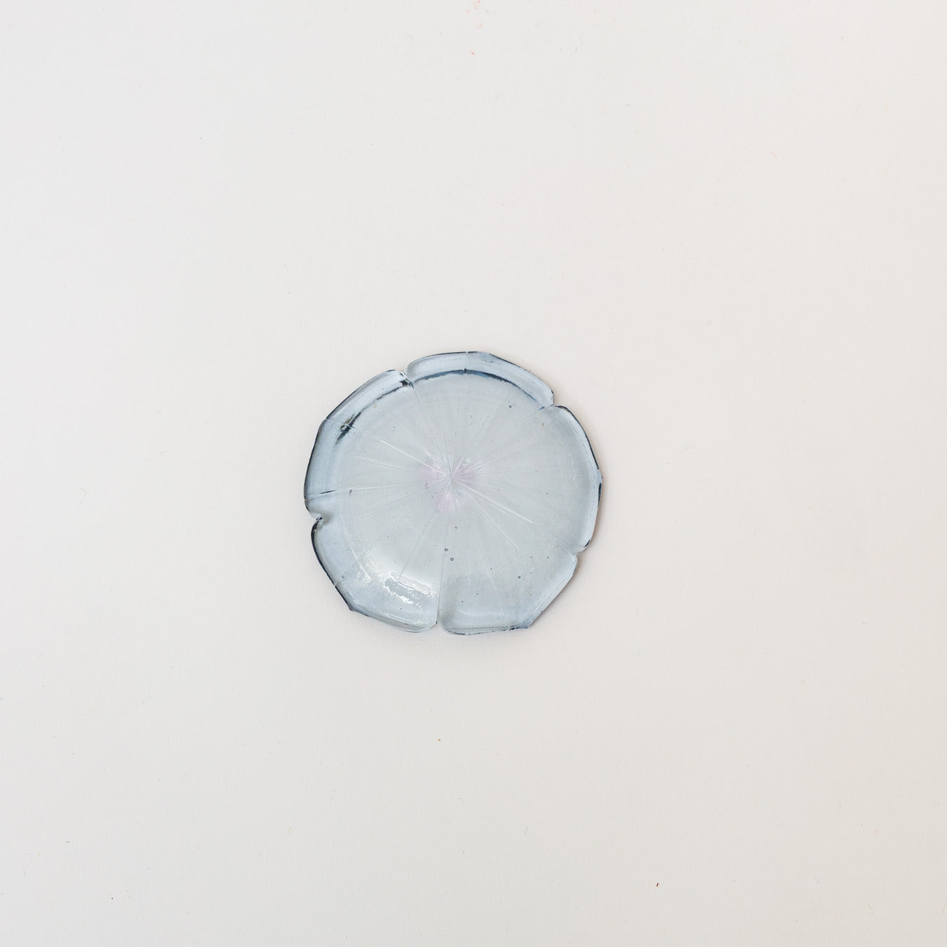 Sasaki shoko Glass works-花形豆皿