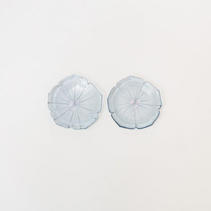 Sasaki shoko Glass works-花形豆皿