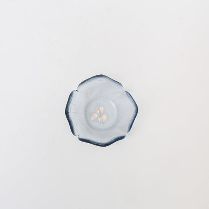 Sasaki shoko Glass works-紫陽花小鉢＜C＞