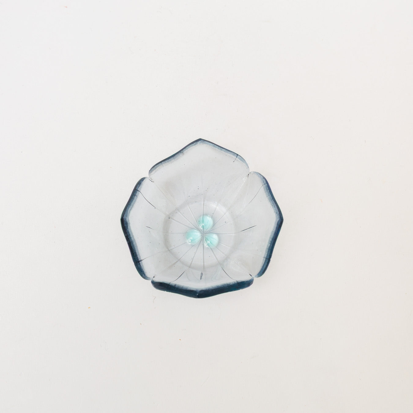 Sasaki shoko Glass works-紫陽花小鉢＜D＞