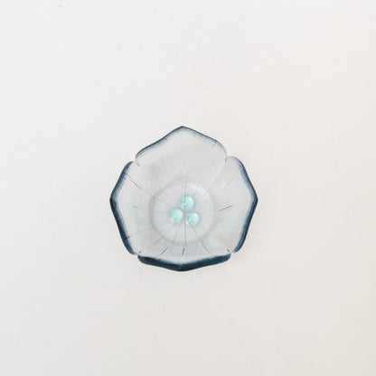 Sasaki shoko Glass works-紫陽花小鉢＜D＞