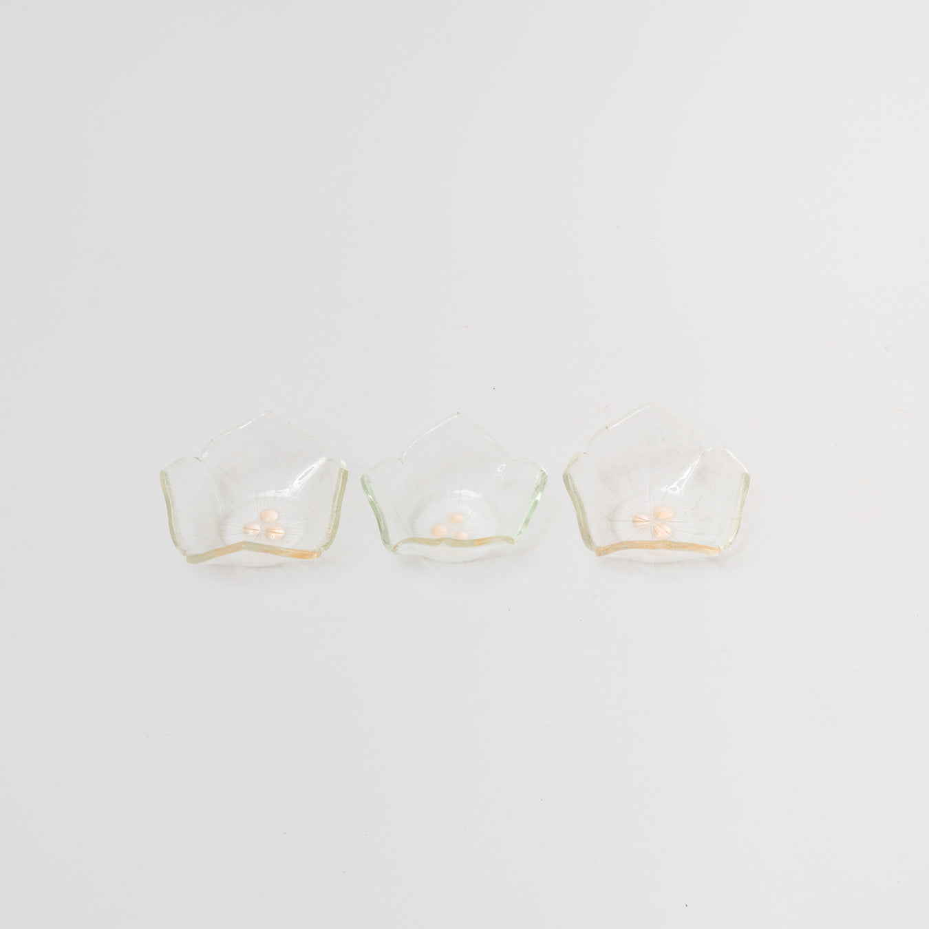 Sasaki shoko Glass works-紫陽花小鉢＜E＞