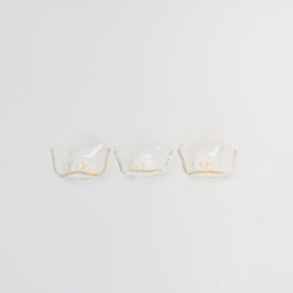 Sasaki shoko Glass works-紫陽花小鉢＜E＞