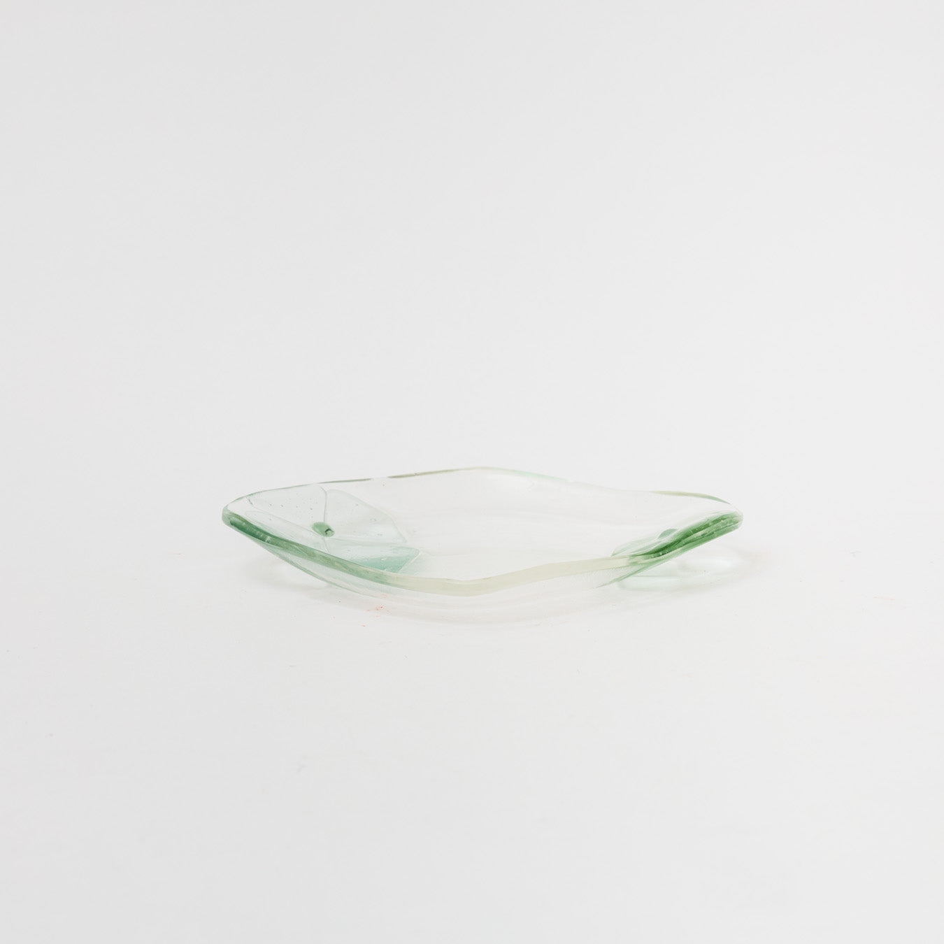 Sasaki shoko Glass works-ひし型皿-3